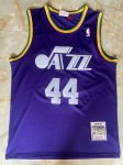 NBA 44 Pete Maravich PISTOL Jazz 1974-75 Maillot Violet